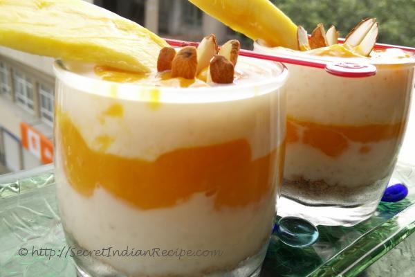 photo of mango kheer pudding