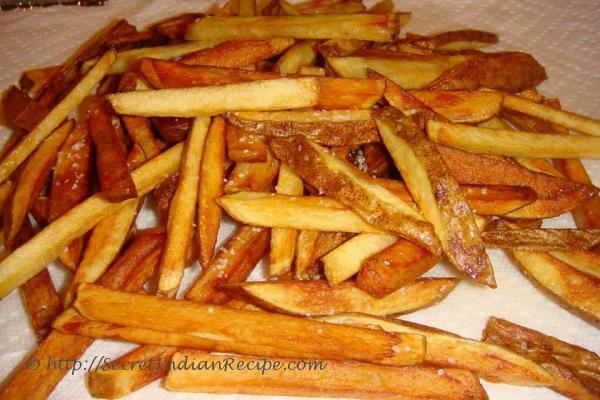 photo of baked french fries