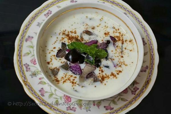 photo of Black Plum Raita (Jamun Raita)