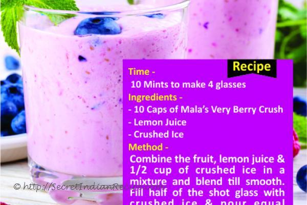 Malas Very Berry Crush