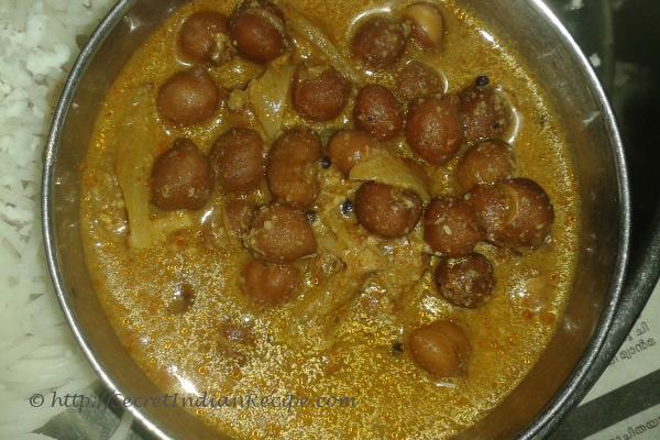 Kadala curry (Bengal gram)
