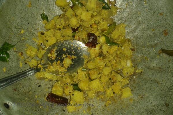 Pachakka thoran (Plantain thoran)