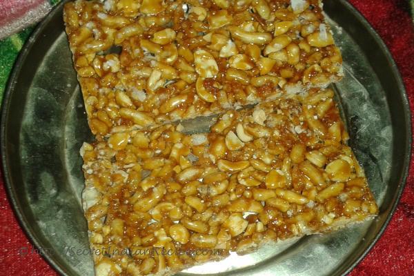 Kappalandi mittai (Peanut toffee or candy)