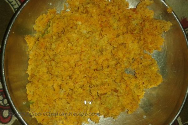 Manga chammanthi (Raw mango with coconut)