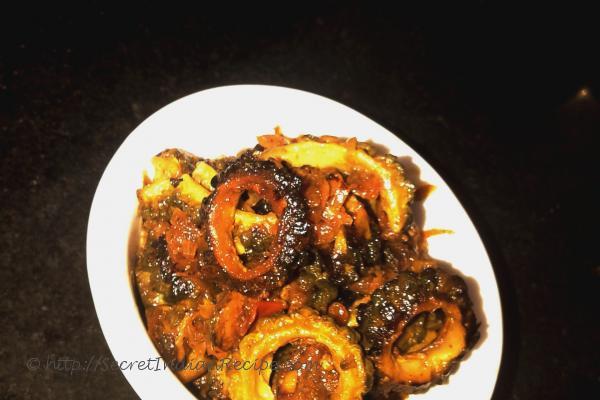 Crispy Karela (Crispy bitter gourd)