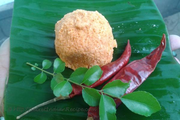 Tenga chammandi ( Coconut chutney)
