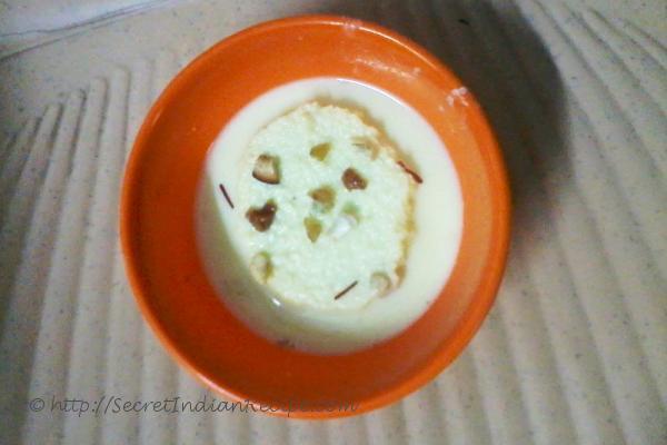 photo of bread rasmalai