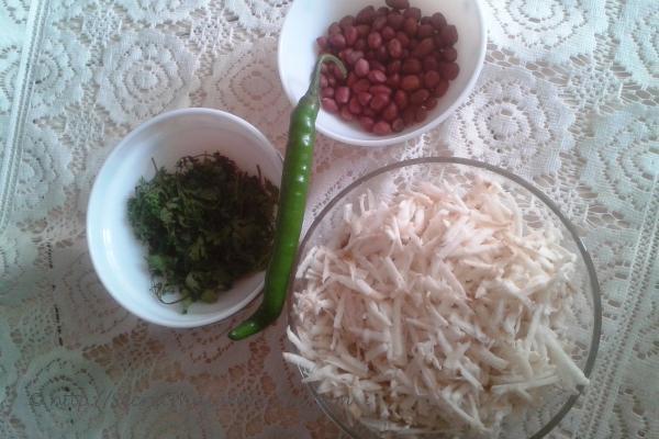 photo of ingredients for rataalyache kees