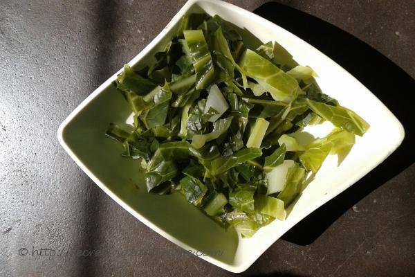 photo of badhakopir bharta (cabbage bharta )