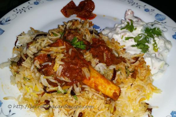 Mutton biriyani