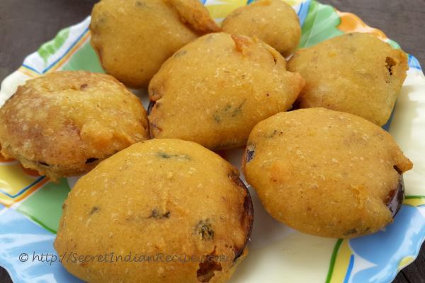 photo of brinjal bhajji\pakoda