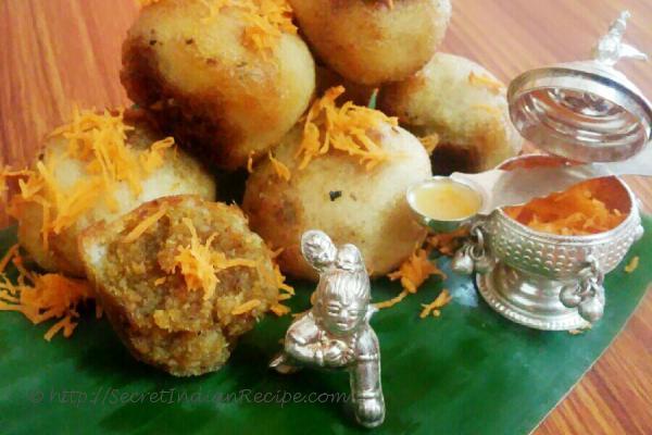 photo of tofu - carrot - coconut burelu