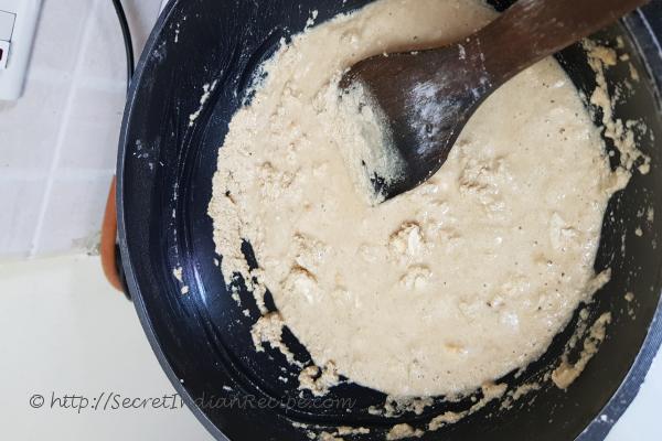 How the mixture is prepared