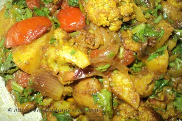 Image for Indian recpie aloo gobhi