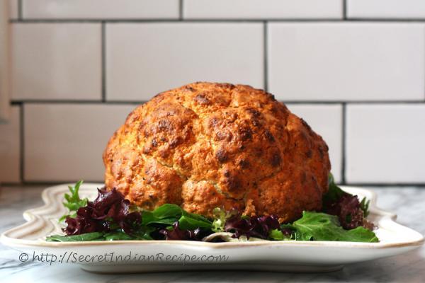 photo of cauliflower roast