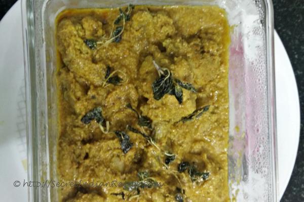 photo of chicken kolhapuri