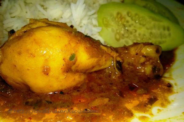 photo of chicken curry