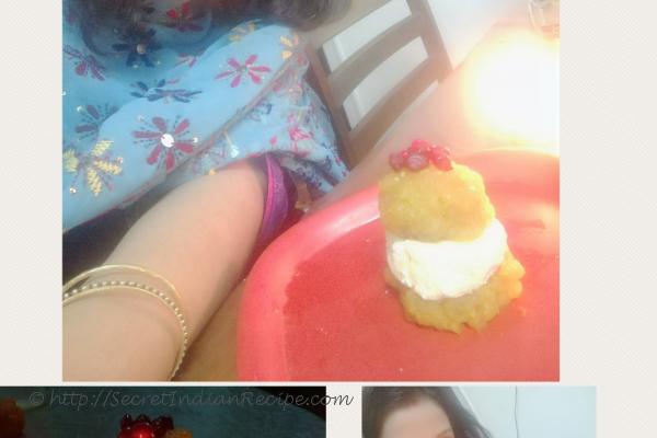 photo of boondi cheesecake