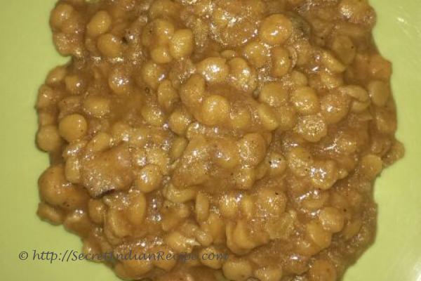 Picture of: Methi chana dal