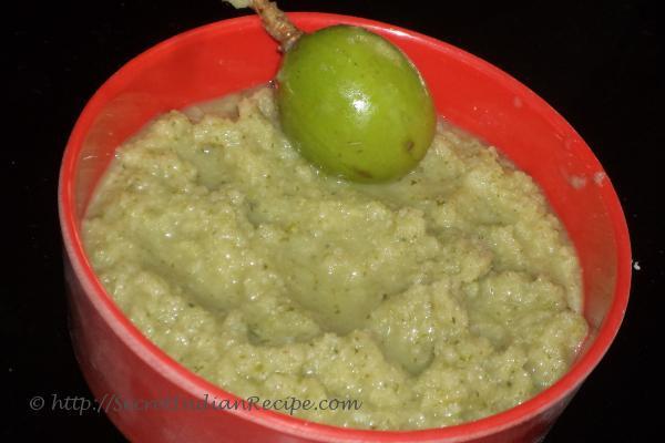 How To Make Amra Ki Chutney Green June Plum Dip Indian Recipes Vegetarian Recipes