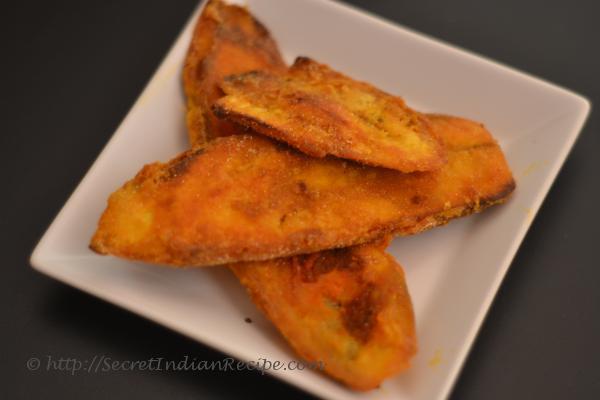 Picture of : Raw Banana fry