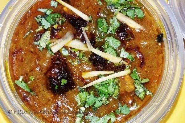 photo of dabba goshth (mutton)