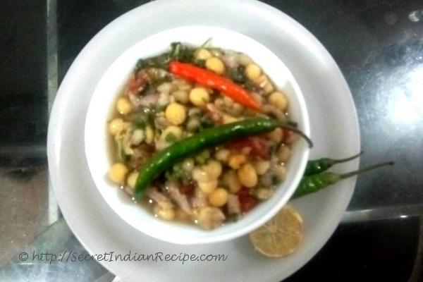 photo of matri (dry peas preparation)