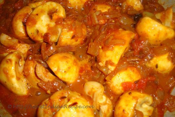 photo of mushroom gravy recipe, how to make mushroom gravy recipe, veg recipes