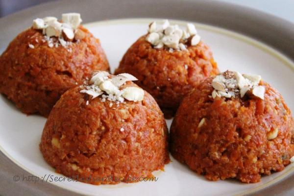 photo of carrot pudding (gajar ka halwa)