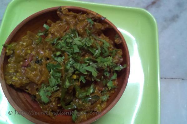 Baigan masala Bharta