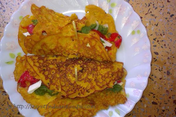 Paneer aur besan ka chila