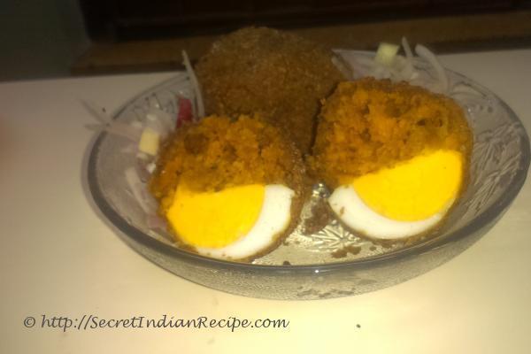 Egg devil / egg cutlet