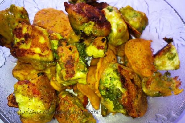 Hara paneer pakora
