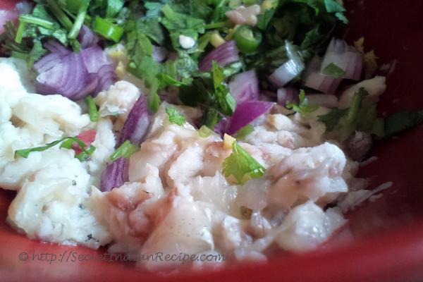 photo of fish kofta curry (fish dumplings in spicy sauce)(for kofta)