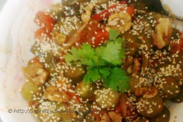 photo of stirfry vegetables--salad style