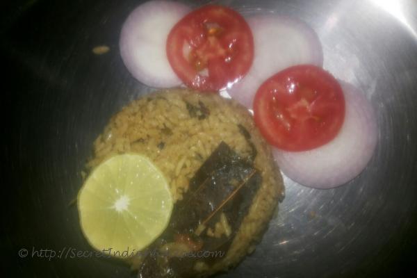 photo of special chicken biryany