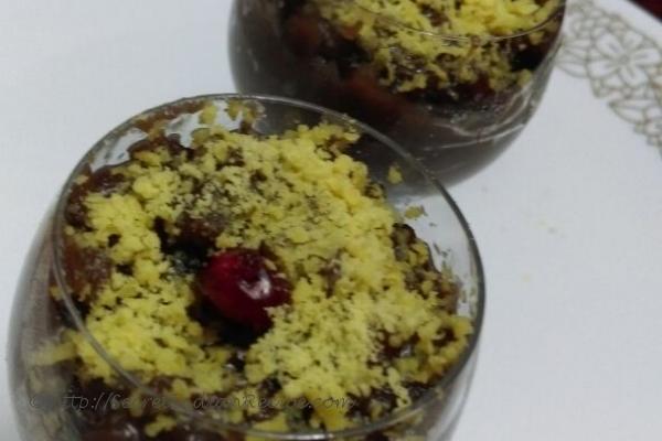 photo of pomegranate oatmeal halwa