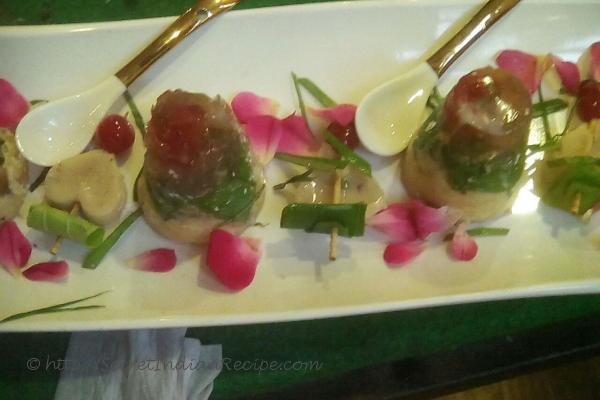 photo of oats paan panacota