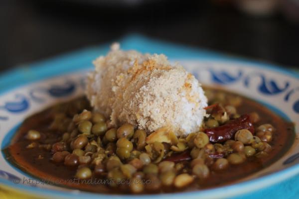 Green Peas Masala Kerala Style Dried Green Peas Curry