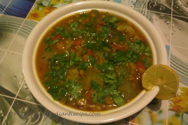 Image of Lauki Chana Dal
