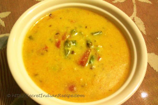 photo of Mix Vegetable Masala Kadhi (Spicy Mix Vegetable Curry)