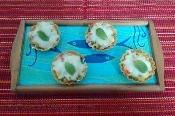 photo of Creamy Savoury Tart - Teatime Snack
