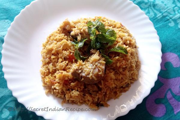 photo of fish biriyani