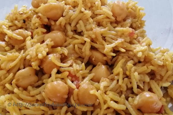 photo of Chana biriyani