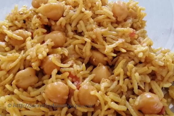 photo of Chana biriyani 