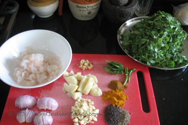 photo of Methi ani Sungtache Bhaji ( Prawns and Fenugreek Leaves)