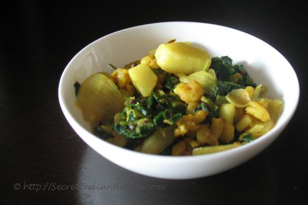 photo of Methi ani Sungtache Bhaji ( Prawns and Fenugreek Leaves)