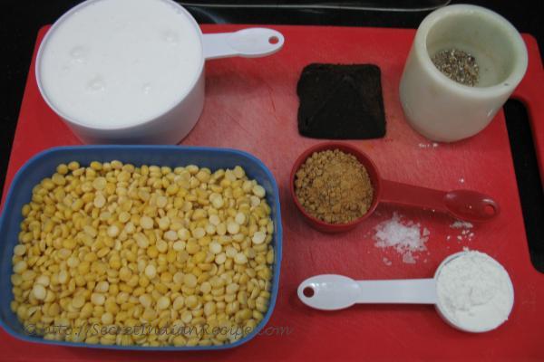 photo of Vorn (Gram Dal cooked in Coconut milk and Jaggery)