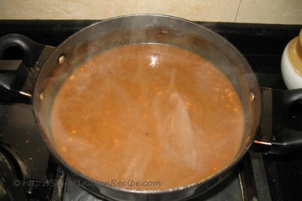 photo of Vorn (Gram Dal cooked in Coconut milk and Jaggery)