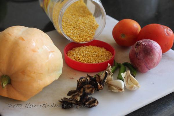 photo of gummadikaya curry (pumkin lentil curry andhra style)